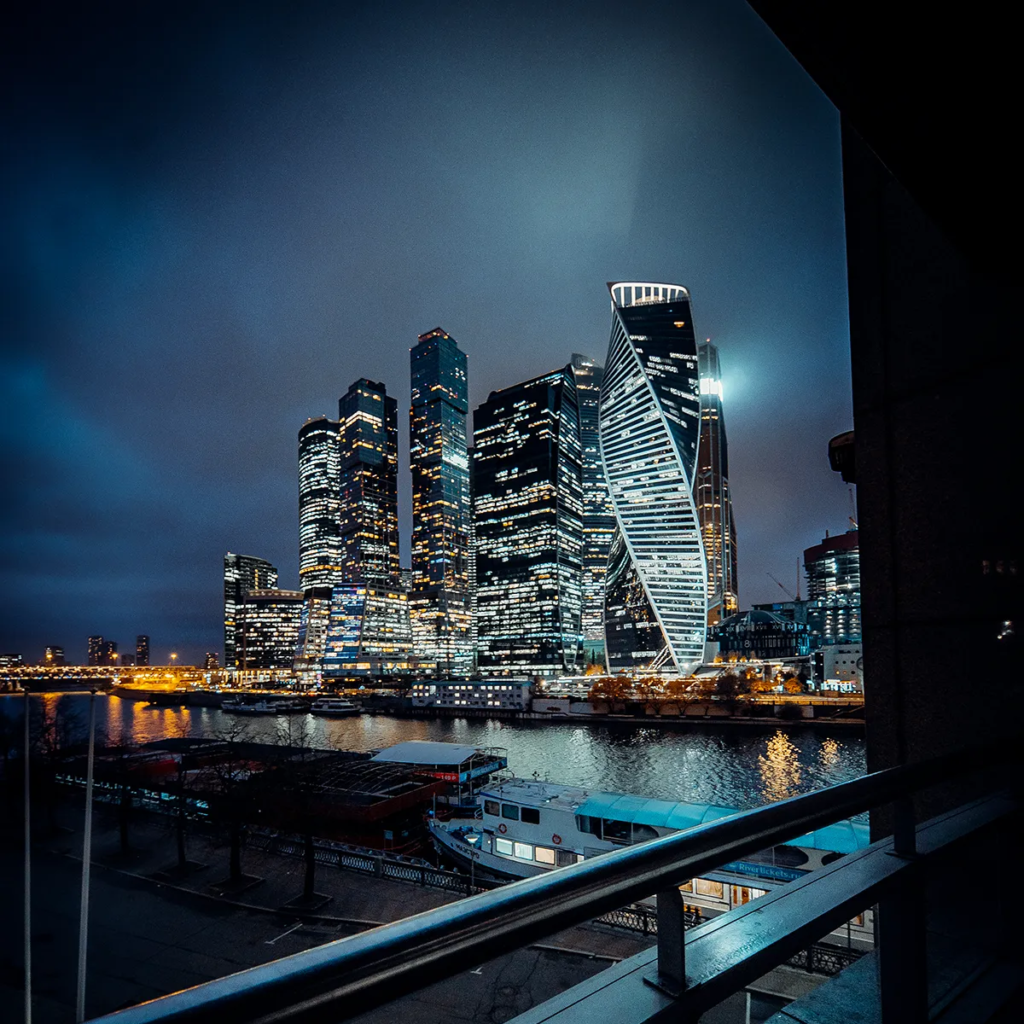 Moscow City: Russia's stunning skyline.